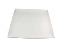 White Square Large Platter