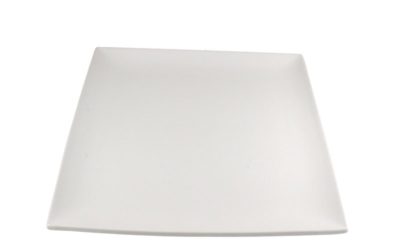 12 x 12 White Square Large Platter