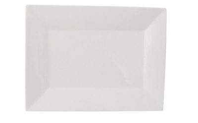 White Rectangular Platter, 14 x 10.5