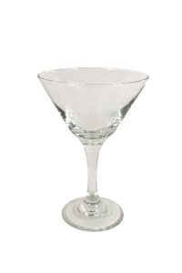 Clear Martini Glass