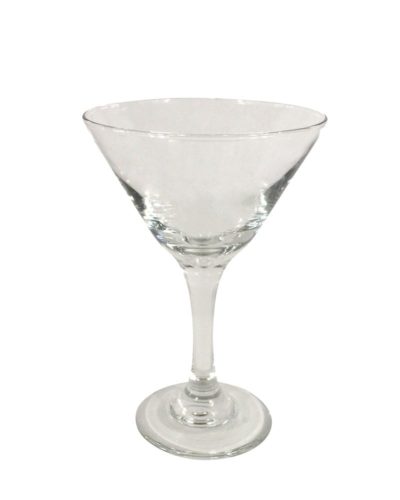 Clear Martini Glass