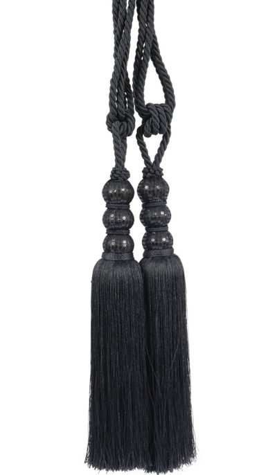 Charcoal Grey Decorative Rope Tassel