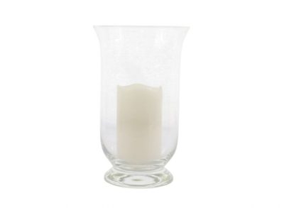 Clear Glass Hurricane Candle Holder/ Vase Filler