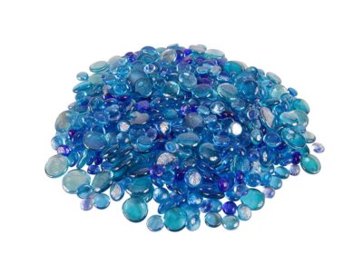 Multi Colored Blue Gem Decorative Stones